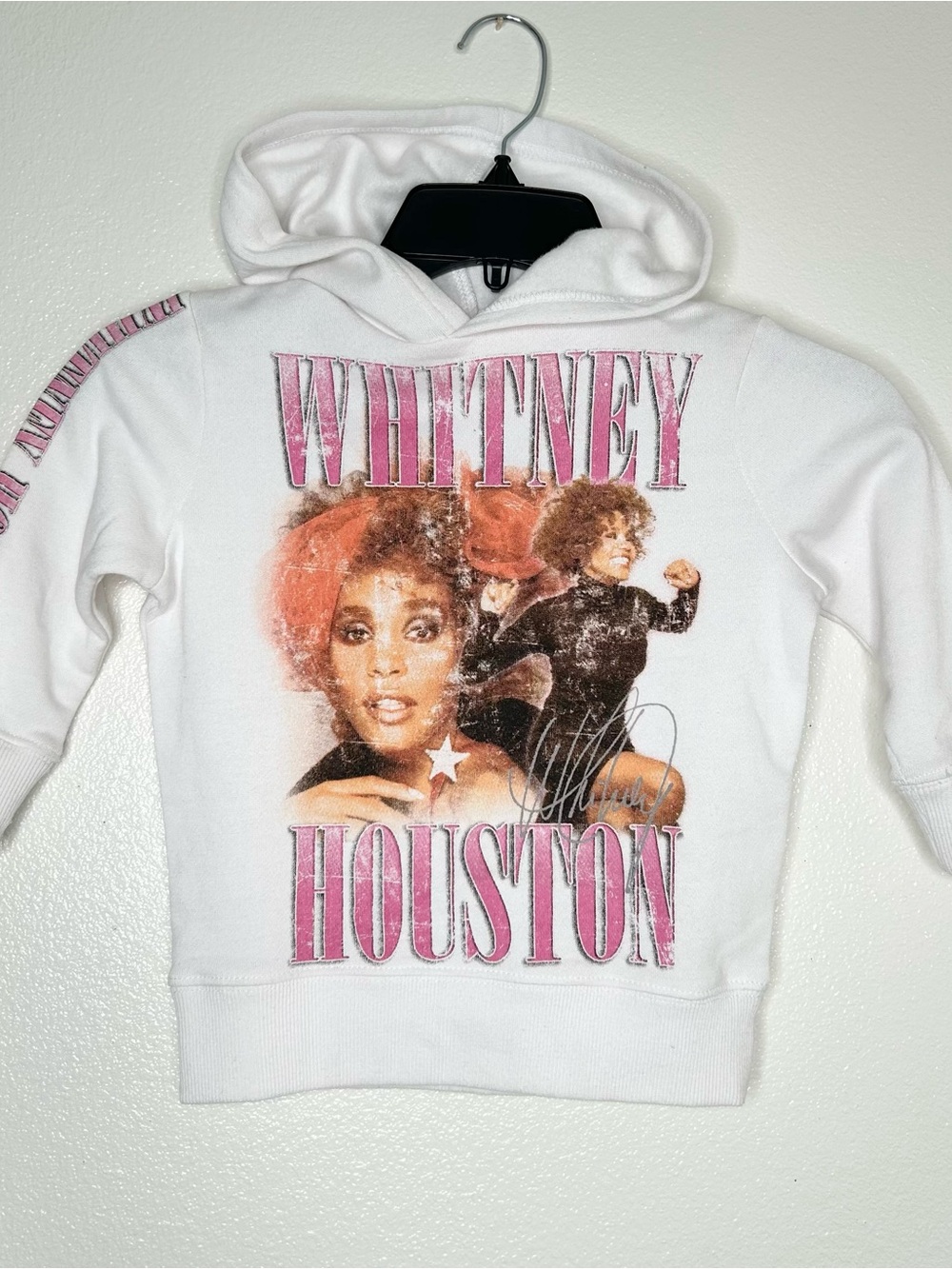 Cotton On White Kids Whitney Houston Graphic Hoodie - Picture 1 of 4